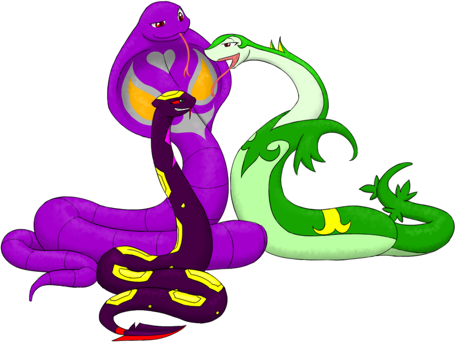 Snake Schemes By Livinlovindude - Livinlovindude A As Arbok.