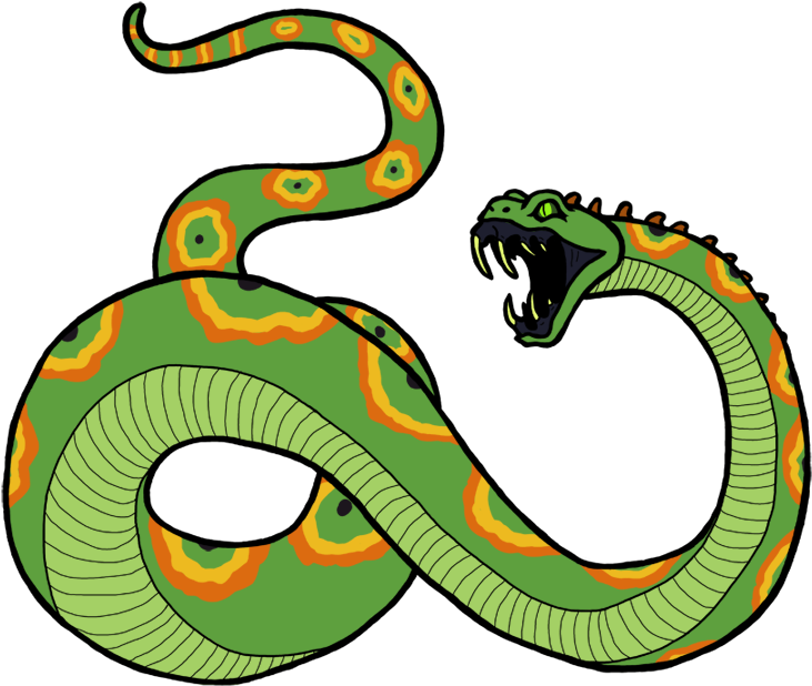 8 Serpents True Snake - Serpents (750x675)