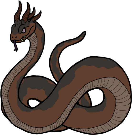 7 Serpents Horned Serpent - Serpent (600x600)