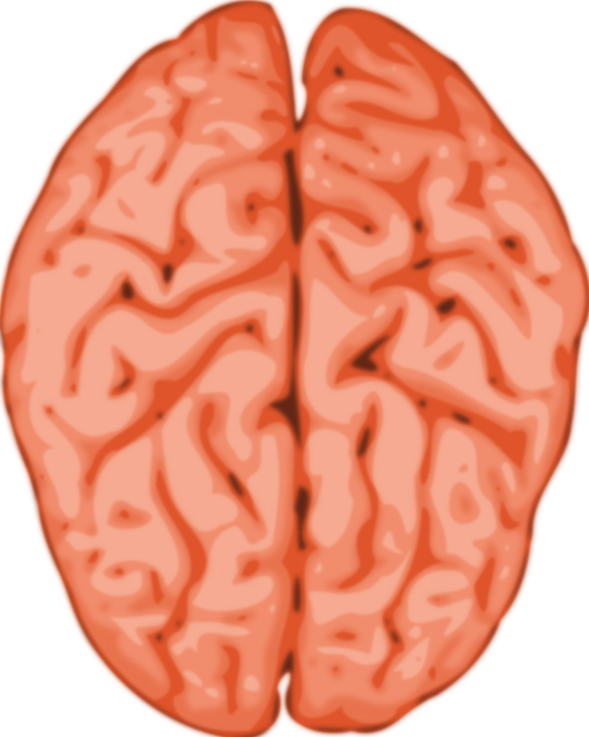 Animated Brain Images - Brain Clipart (1918x2400)