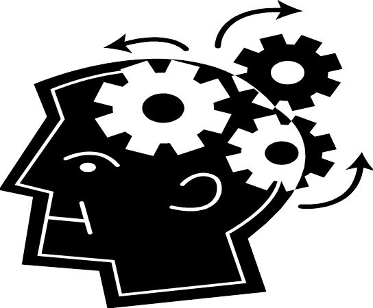 Photos Of Brain Power Clip Art Brain Gears Clip Art - Psychology Clipart (544x450)