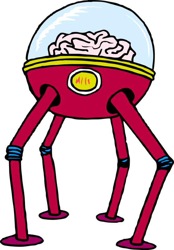 I Found These Classic Free 1998 Clipart Images Of Aliens - Digital Image (558x800)