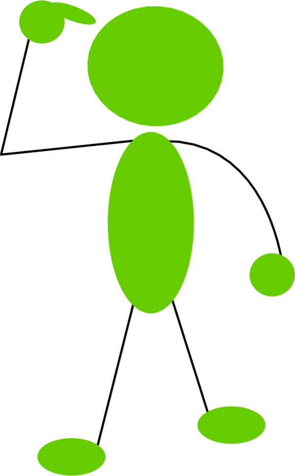 Thinking Cartoons Images - Person Thinking Clip Art (600x968)