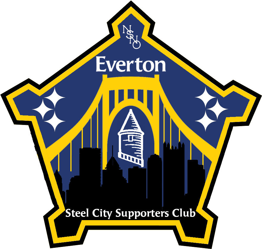 Pittsburgh's Premier League Supporter Groups - Everton F.c. Football Club Vinyl Diecut Sticker Decal (878x851)