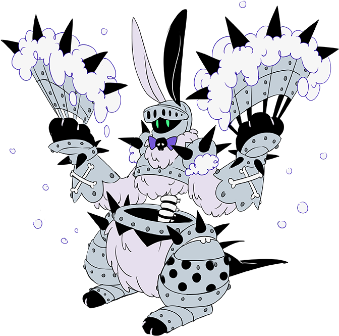 雪兎騎士（スノウラビット） - Knight (707x1000)