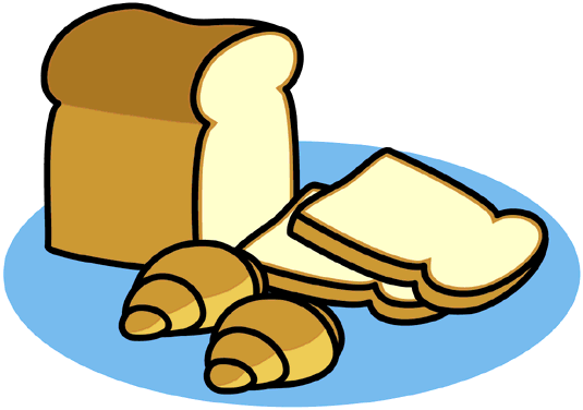 Kids Creative Chaos - Bread Food Cartoon (535x376)