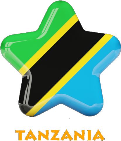 Signature Adventure Safaris - Tanzania Flag (419x499)