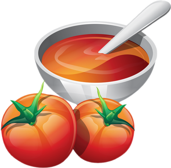 Tomato Soup Free Png Image - Soupe À La Tomate Dessin (850x836)