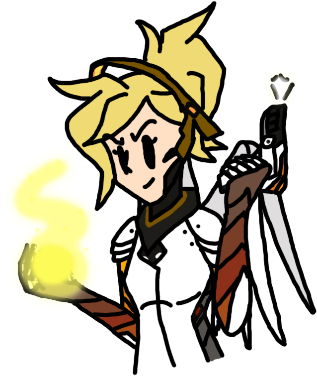 So I Drew The Nutcracker Zenyatta - Cartoon (1038x819)