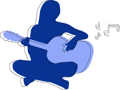 Guitar Studio Offbeat Augsburg Fusion Guitar - Guitar (400x301)