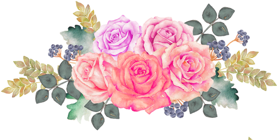 #freetoedit#bloom #pink #frame #flower #border #flowers - Watercolor Painting (635x305)