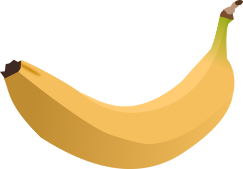Banana Chip Milkshake Fruit Apple - Banana Transparent Illustrator (489x340)