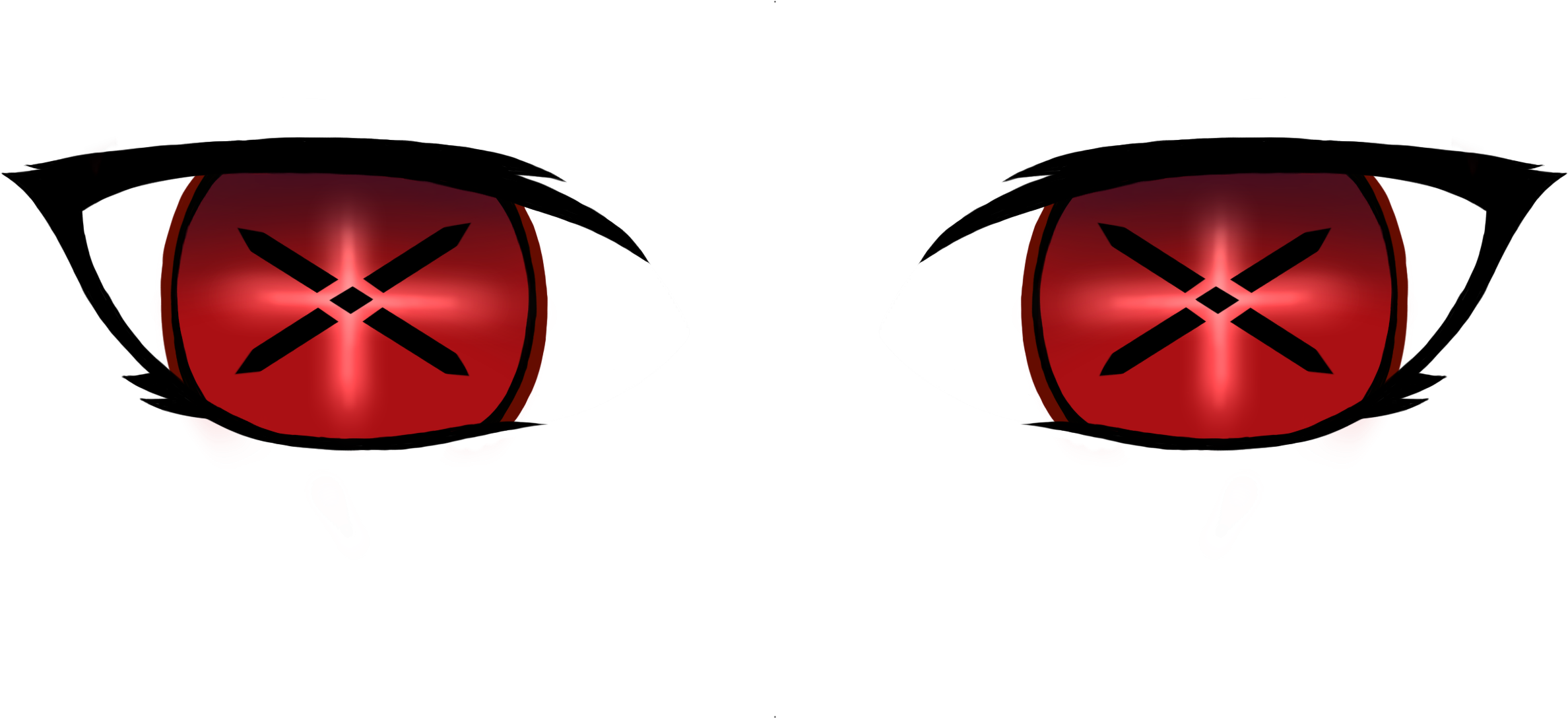 Demon Eyes By Marrethurston - Demon Eye Transparent Clipart (2560x1440)