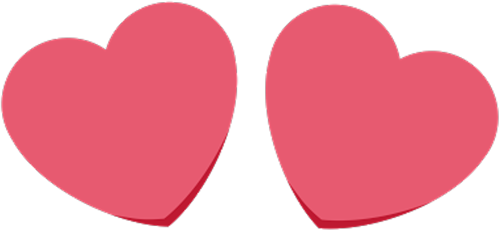 Hearteyes Eyes Ojos Corazones Emoji Hearts Pencilart - Transparent Love Heart Eyes (1024x1024)