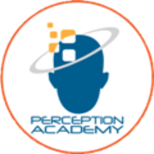 Cropped Perception Academy Logo Words Circle Perception - Software Development Company (512x512)