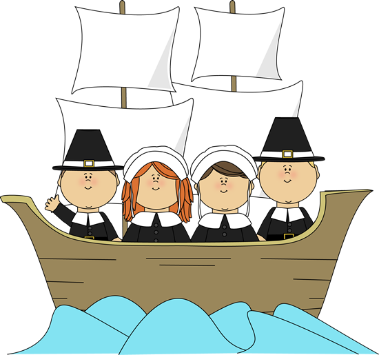 Mayflower Compact Clipart - Pilgrims Clipart (550x515)