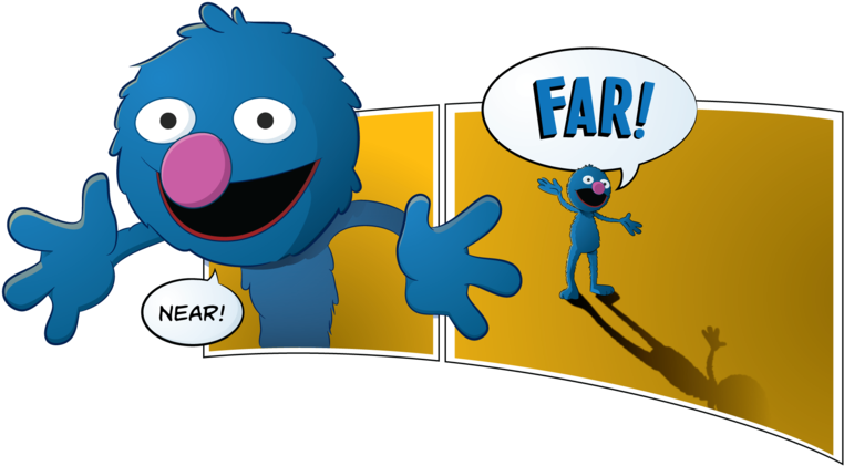 Near / Far By Sareidia - Near Far Sesame Street (800x517)