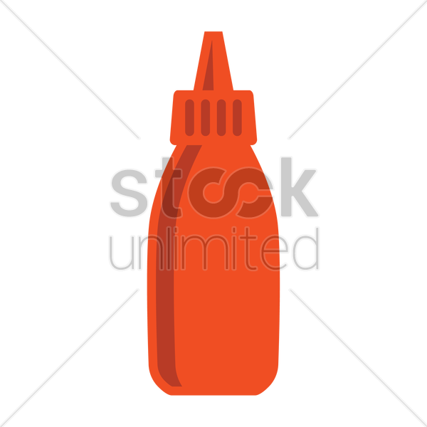 Ketchup Clipart Chilli Sauce - Plastic Bottle (600x600)