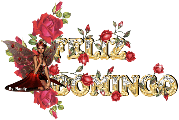 Rosas Rojas Hada - Gif De Buenos Dias Domingo (586x393)