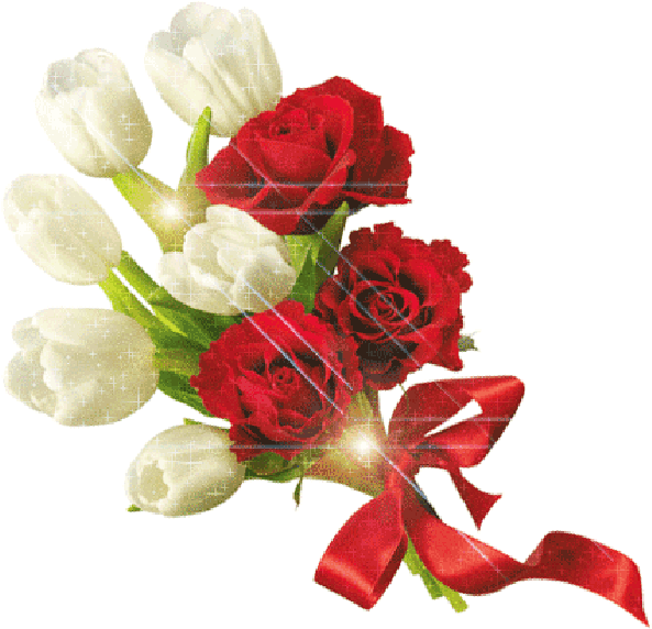 Bien,abro Este Rinconcito Para Compartir Las Láminas - Bouquet Gif (600x587)