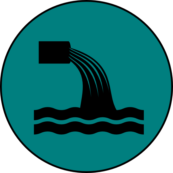 Discharge Of Sewage Icon (600x600)