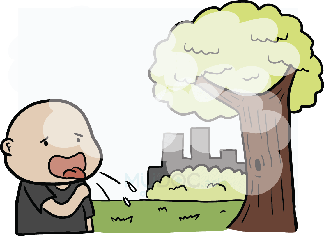 Air Pollution Cough - Air Pollution (1113x811)