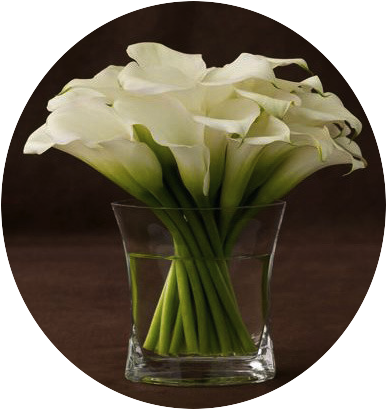 Calla Lily Arrangement From Belle Fleur - Floristry (800x580)