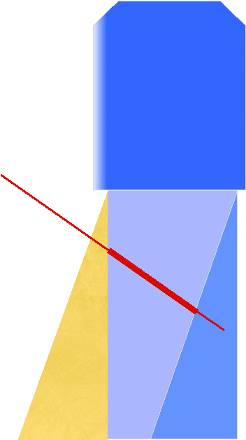 Ultrasound Beam Steered At 20 Degrees - Diagram (364x643)