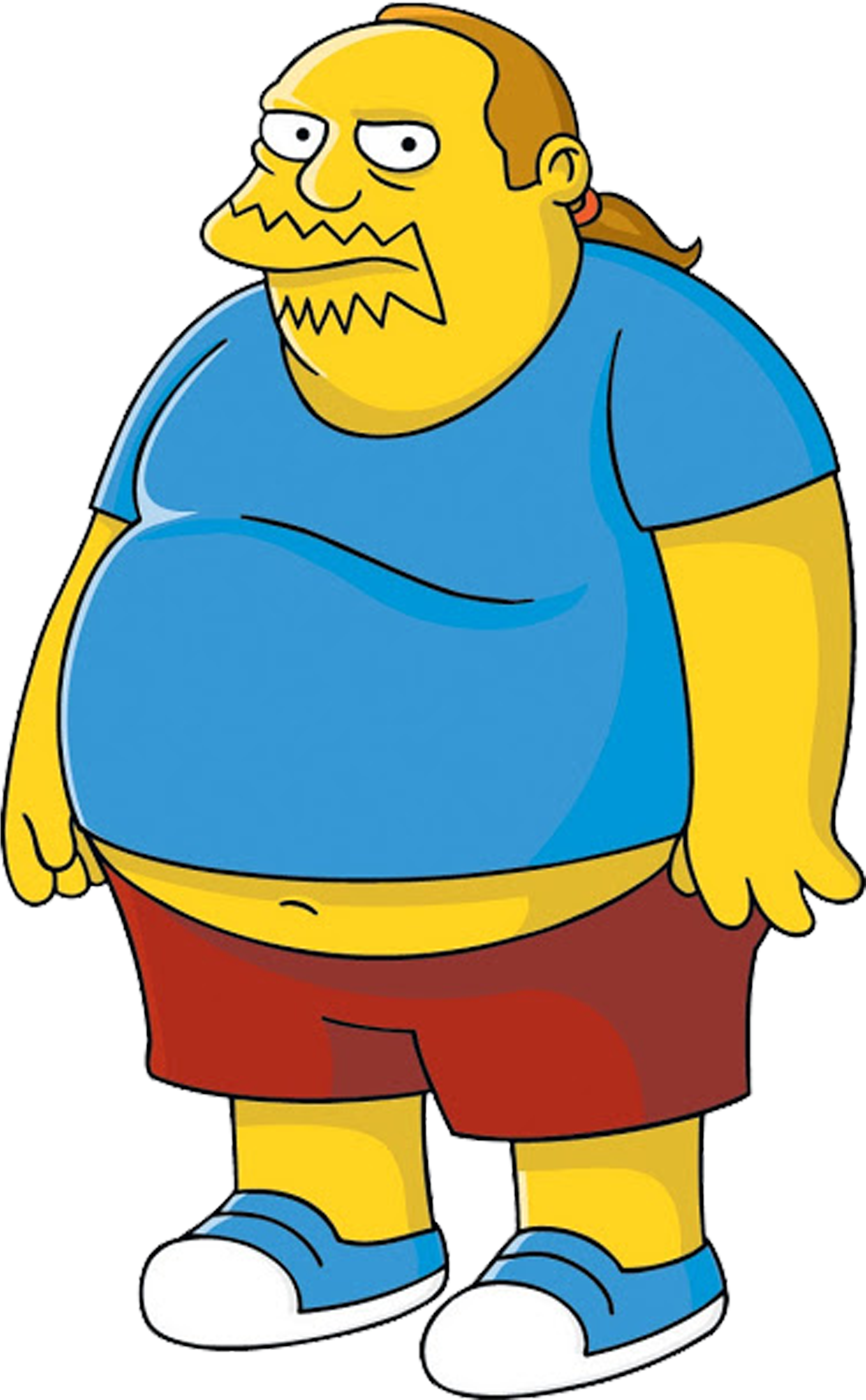 A Series Of Fantastic Matt Groening's Characters Cut - Comic Book Guy Simpsons (2480x3508)
