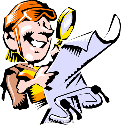 Maps Clipart Reading - Map (468x480)