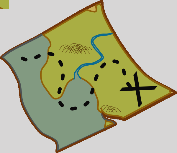 Map Clip Art For Kids Free Clipart Images Clipartcow - Treasure Map Clip Art (600x520)