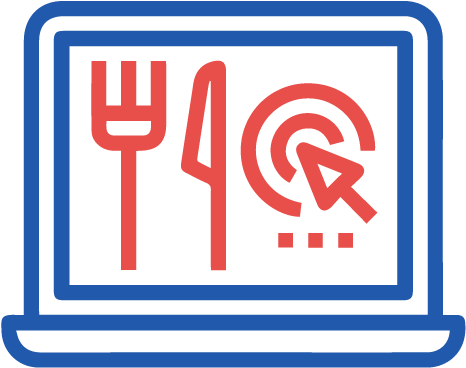 Restaurant Website Building - Pictogramme Ordinateur (617x448)
