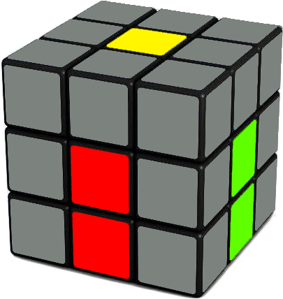 This Is How Your Rubix Cube Should Look - Flip Corner Rubik's Cube (454x453)