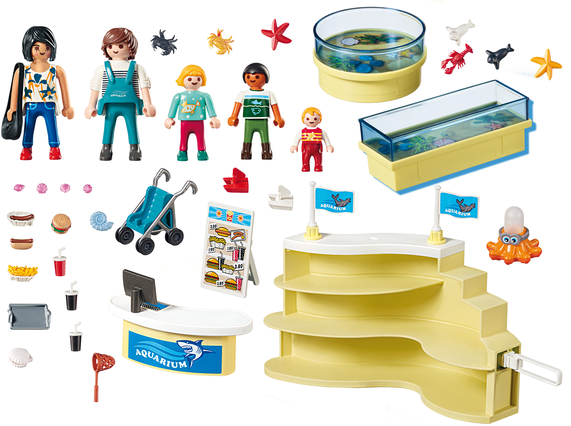 Http - //media - Playmobil - Com/i/playmobil/9061 Product - Aquarium Playmobil 9061 (2000x1400)