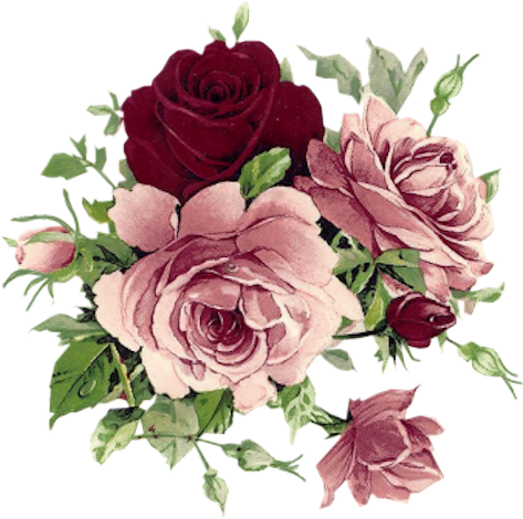 Скрап Клипарт «56g74544 » На Яндекс - Flowers Vintage (473x470)