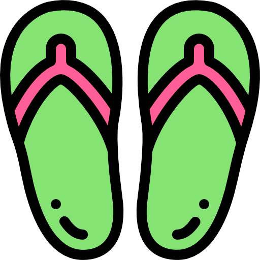 Flip Flops Free Icon - Flip Flops Free Icon (512x512)