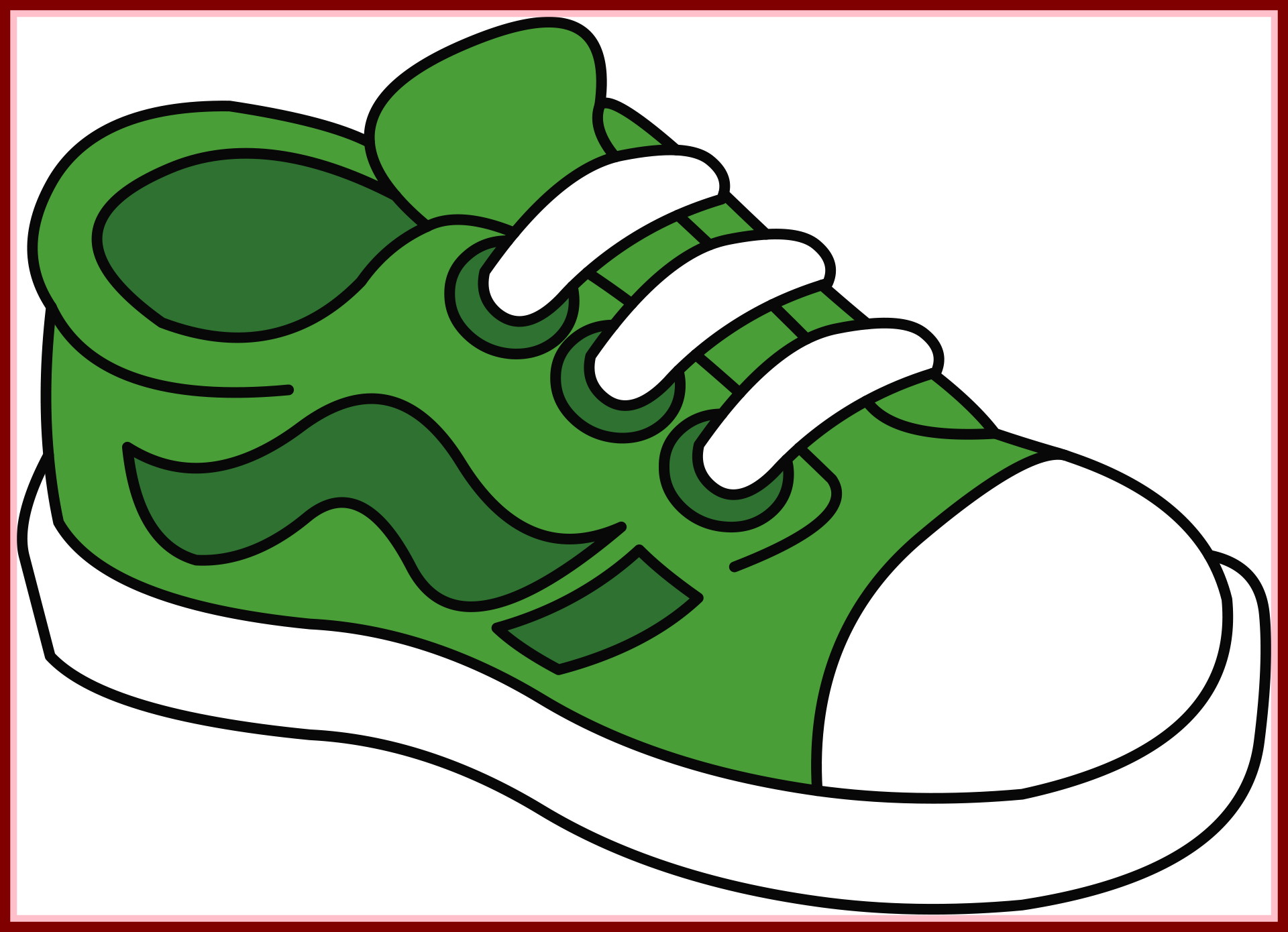 Fascinating Tenis Color Kids Education Future Picture - Shoe Clipart (1920x1390)