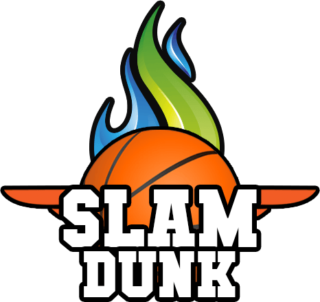 Slam Dunk Clipart - Slam Dunk Basketball Clipart (466x440)