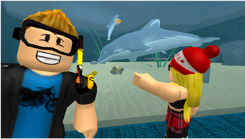 [alpha] Escape The Aquarium Obby - Roblox (352x352)