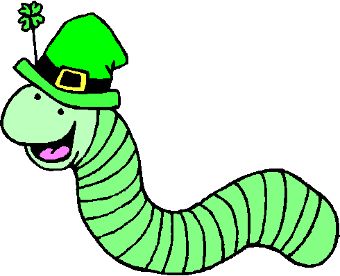 Saint Patrick S Day St Patricks Day St Pats Clipart - Worm In My Pocket (490x398)