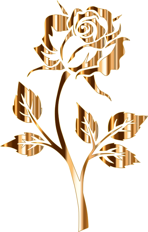 Medium Image - Rose Gold Transparent Background (493x771)