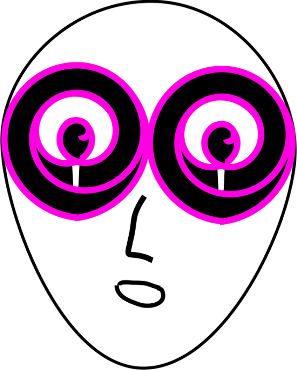 Alien Head Vector Clip Art - Alien Head (600x748)