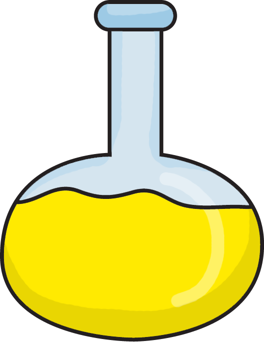 Beaker2 - Science Beaker Clipart (529x688)