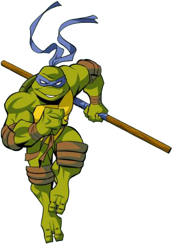 Ninja Turtles Png - Teenage Mutant Ninja Turtles 2003 Donatello (358x500)