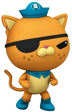 Kwazii Cat Ready For Action - Octonauts Assorted Edible Cupcake Toppers Set Of 12 (400x400)