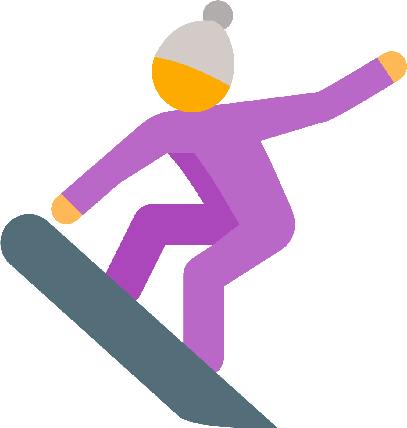 Snowboard Icon - Skier Turns (1600x1600)