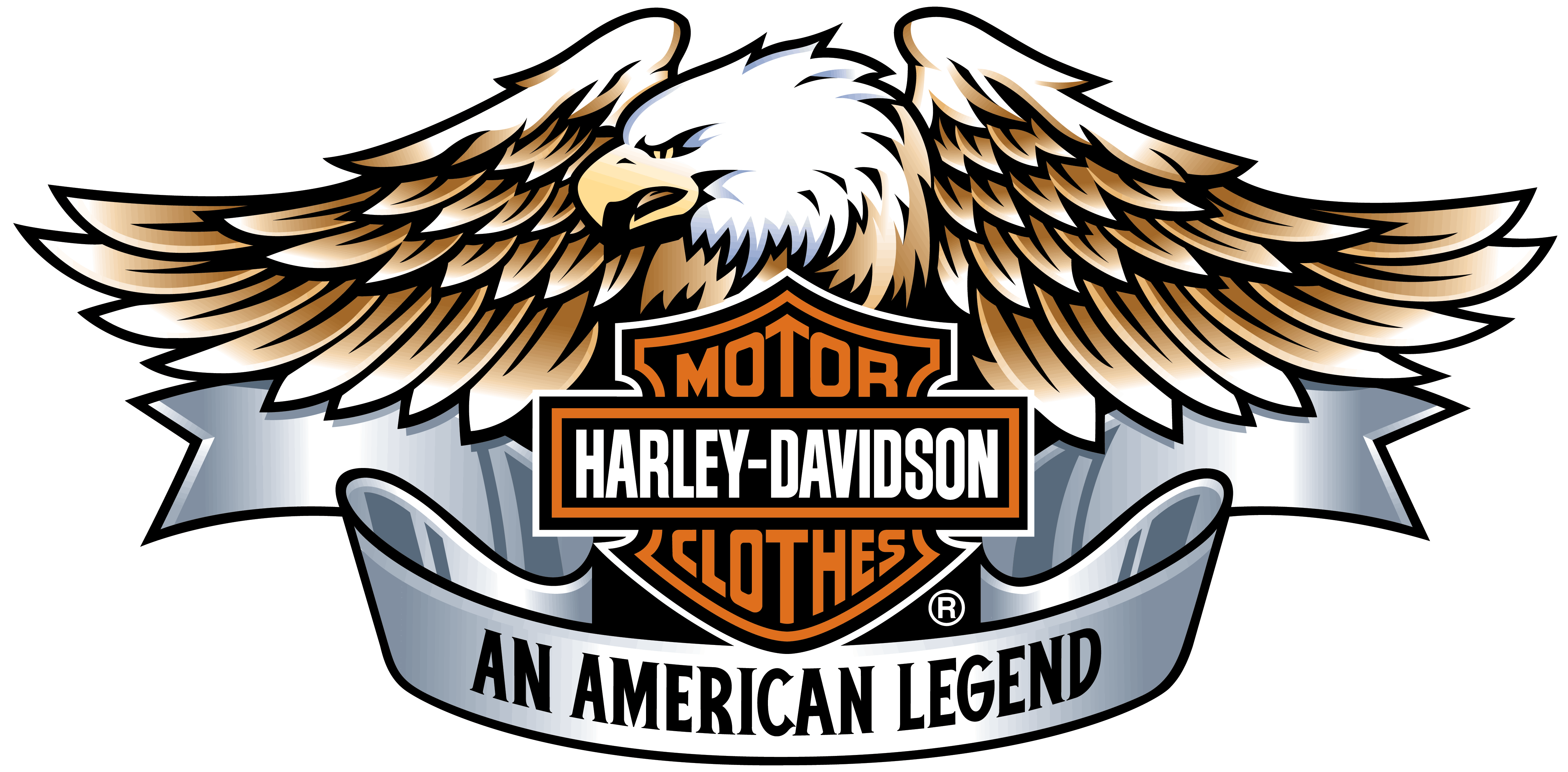 Free Vector Illustration - Harley Davidson Logo (4876x2400)