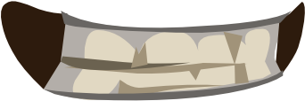 This Free Clip Arts Design Of Avatar Vanity Mouth Skull - Portable Network Graphics (681x340)