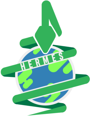 Hermes Website's Logo By Starkaahn - Skiing (400x400)