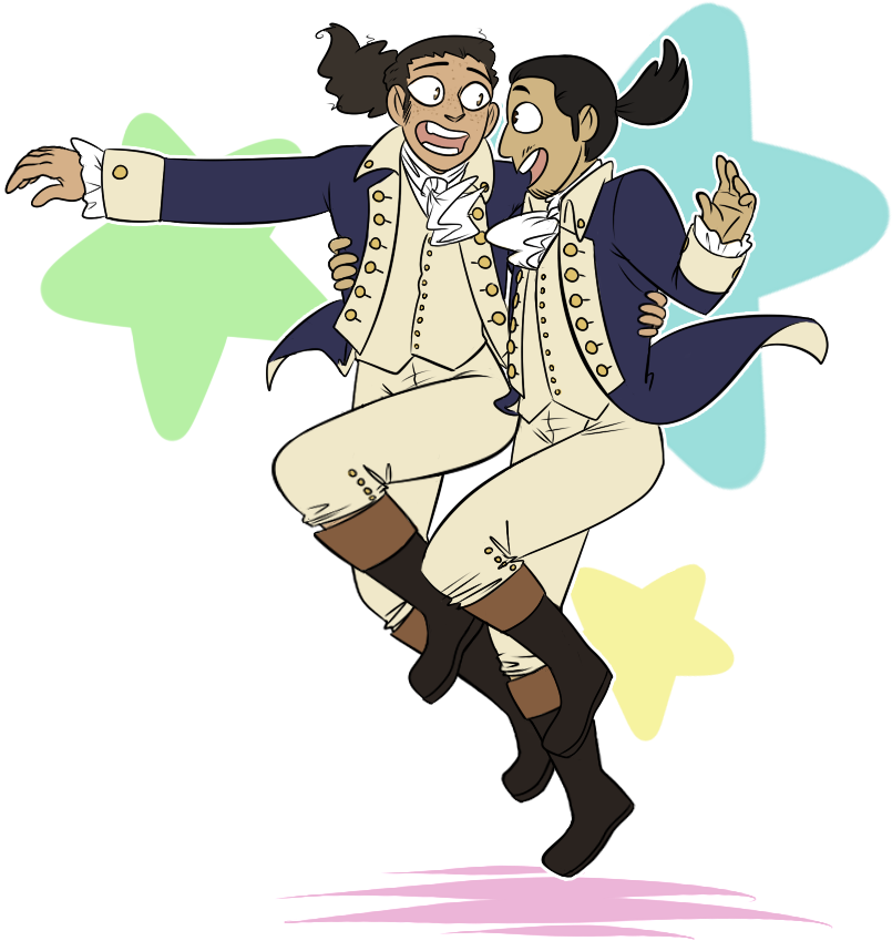 Leapin' Lams By Hydroflorix - Lams Laurens And Hamilton (875x875)